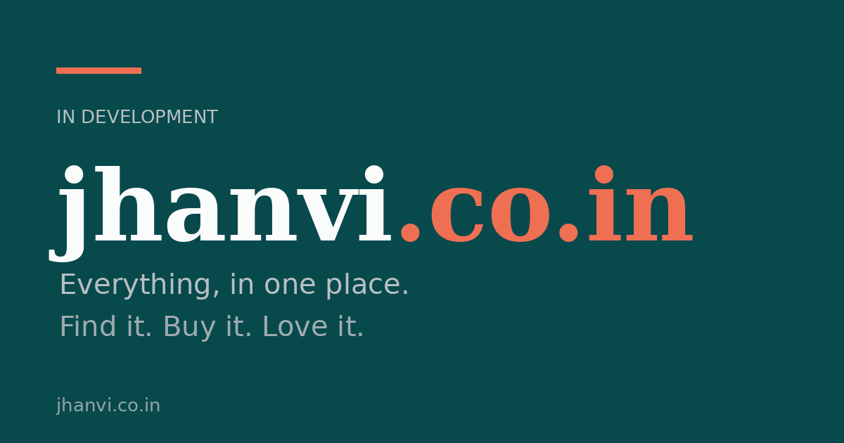 Link preview image for jhanvi.co.in
